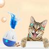 Pet Dog Cat Slow Feeder Toy Interactive Automatic Sounding Wobbler Ball Puzzle Treat Dispenser For Pets Training And Feeding Fun