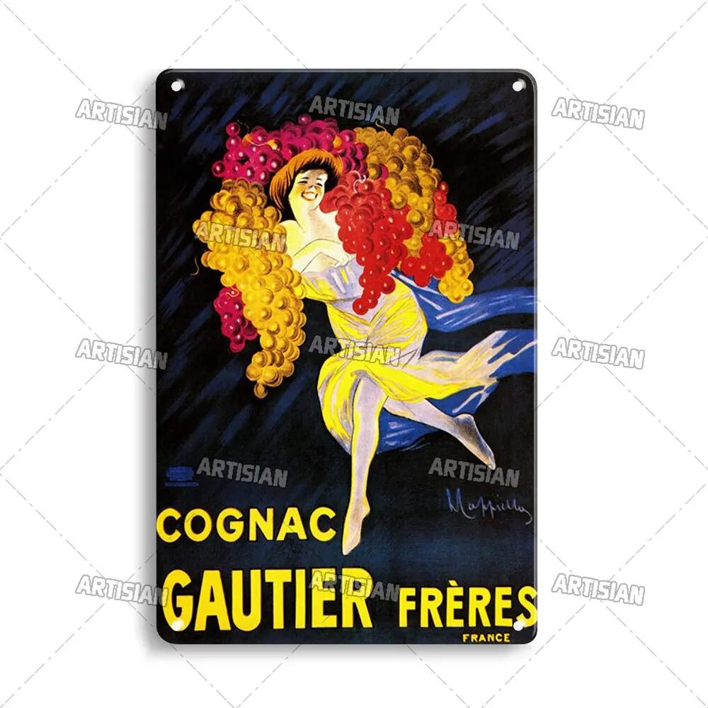 Vintage France Metal Sign  Funny Tin Travel Plaque for Home Bar Cafe Wall Decor  Rustic Metal Plate