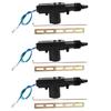 Car Door Lock Actuator 12V Universal Auto Central Locking Motor System 2 Wire Powerful Single Gun Type Kit for Car SUV Truck Van