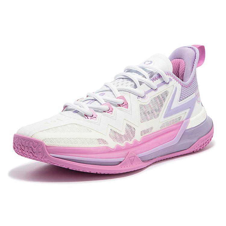 Scarpe da Basket 361 BIG3 Future da Uomo Basse 361 Degrees Bianco/Lavanda Digitale 672421116-5