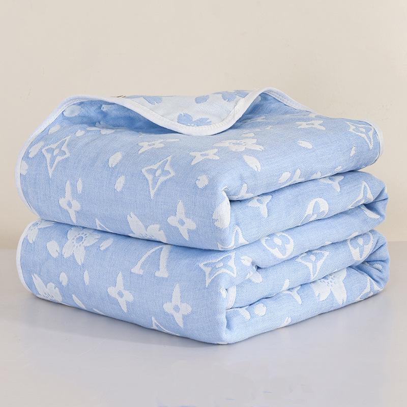 Six-Layer Pure Cotton Gauze Blanket for Summer – Baby Nap & Child's AC Cover, Gift