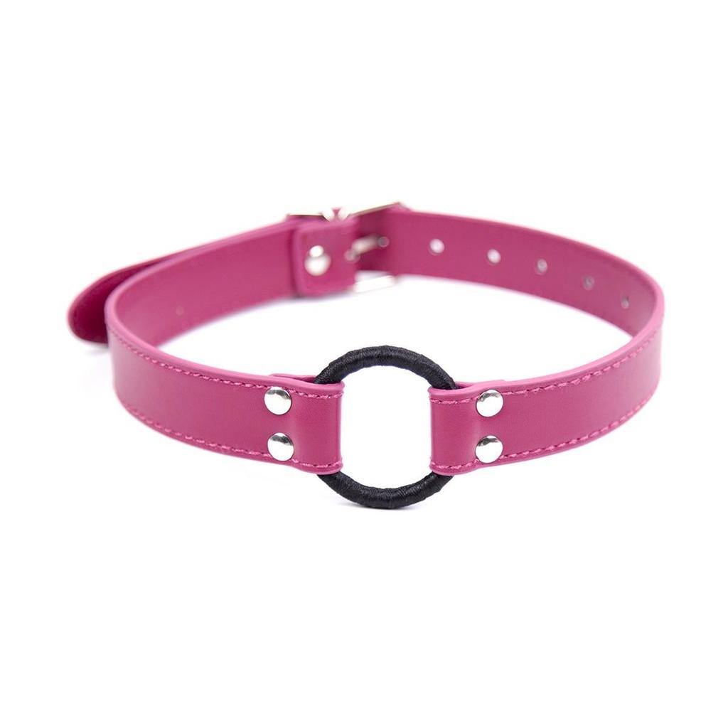 VaHppy O-Ring Gag 63 cm 65 g 4,8 cm PU 3 barvy SM BDSM Bondage Sex Toys Párové hry Orální sex Deep Throat Forced Open Mouth Flirtin