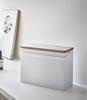 Yamazaki Jitsugyo 5288 First Aid Kit White Approx. W27XD14XH20cm Tower Movable Tray with Handle