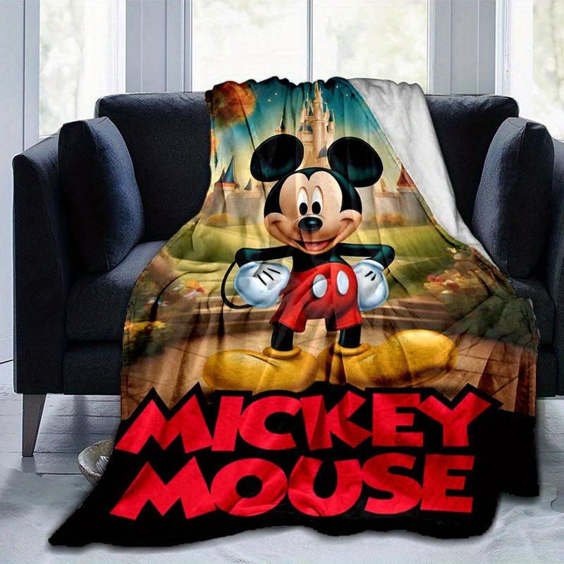 Coperta Cartone Animato di Topolino e Minnie: Adorabile, Caldo e Perfetto per la Decorazione della Casa Soggiorno, Viaggio e Tutte le Stagioni Decorazione Natalizia