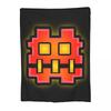 Coperta Geometry Dash per Videogioco Morbida Calda Coperta Plaid in Flanella Peluche per Letto Soggiorno Picnic Viaggio Divano di Casa