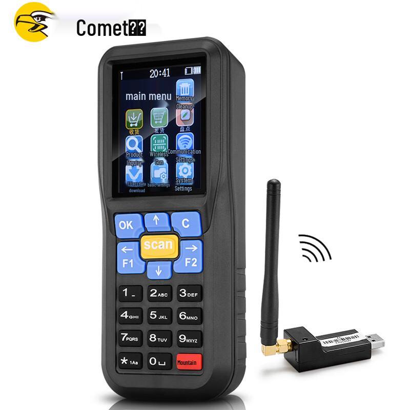 Comet A6 Wireless 1D Barcode Scanner & Data Collector
