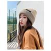 Unisex Herbst Winter Strickmütze Weiche Verdickte Wollmütze Doppelseitiger Ohrenschutz Beanies Mütze Damen Herren