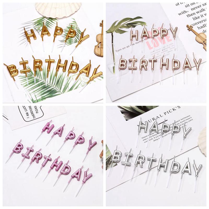 Ruban Or Rose Joyeux Anniversaire Lettre Gateau Anniversaire Articles De Festival Fete Bougies Cuisine Cuisson Acheter A Prix Bas Livraison Gratuite Avis Reels Avec Des Photos Joom