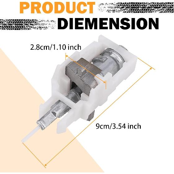 Ignition Switch Actuator Pin 924-704 For 1997-2007 Jeep Wrangler Liberty Grand Cherokee 1995-2005 Dodge Neon Chrysler PT Cruiser Sebring Plymouth