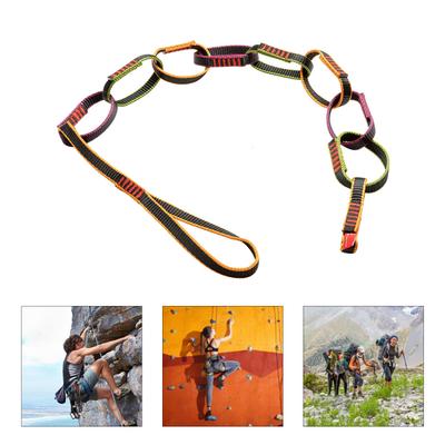 Downhill Forming Ring Sling Chain Rope Nylon Webbing Sling Safe Loop Chain Rope Outdoor Climbing Equipment Enduring