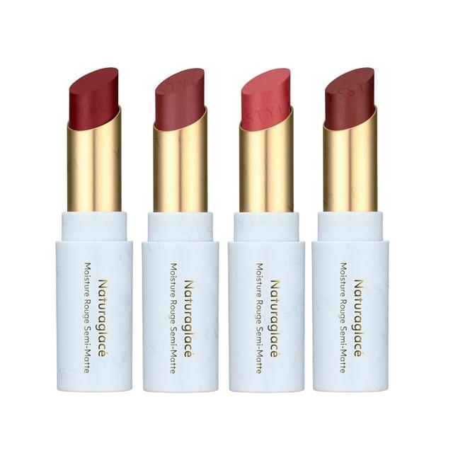 naturaglace - Moisture Rouge Semi-Matte 02M Dusty Rose