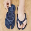 2024 Hot Sell New Uxst Men's Platform Flip Flops Bathroom Home Women Hotel Slippers Outdoor Travel Folding Slippers Non-slip