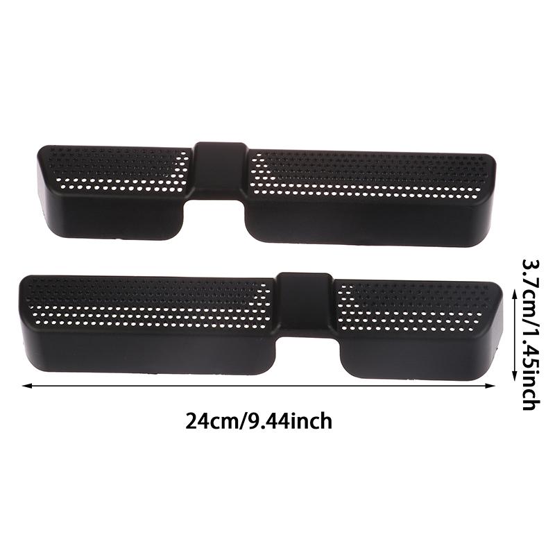 2Pcs For Seat Ateca Tarraco Koraq Kodiaq Under Front Seat Rear Footwell Air Duct Outlet Vent Grille Cover