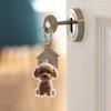 Keychain For Collecting Dog Hair, Adorable Pet Shape Hair Collector, Creative Gifts For Dog Lovers
