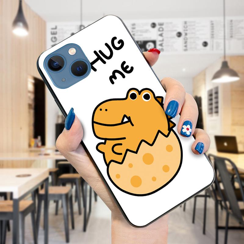 Armsad koomiksiloomad, pehme silikoonist TPU ümbris iPhone'i 14 13 12 11 Pro Max 7 8 6 6s SE jaoks Samsung Galaxy S23 S22 Ultra S21 A53 M33 M30 S9 A21s kate