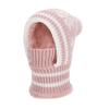 Ear Protection Winter Beanie Mask Fleece Lining Integrated Scarf Cap  Daily Wear