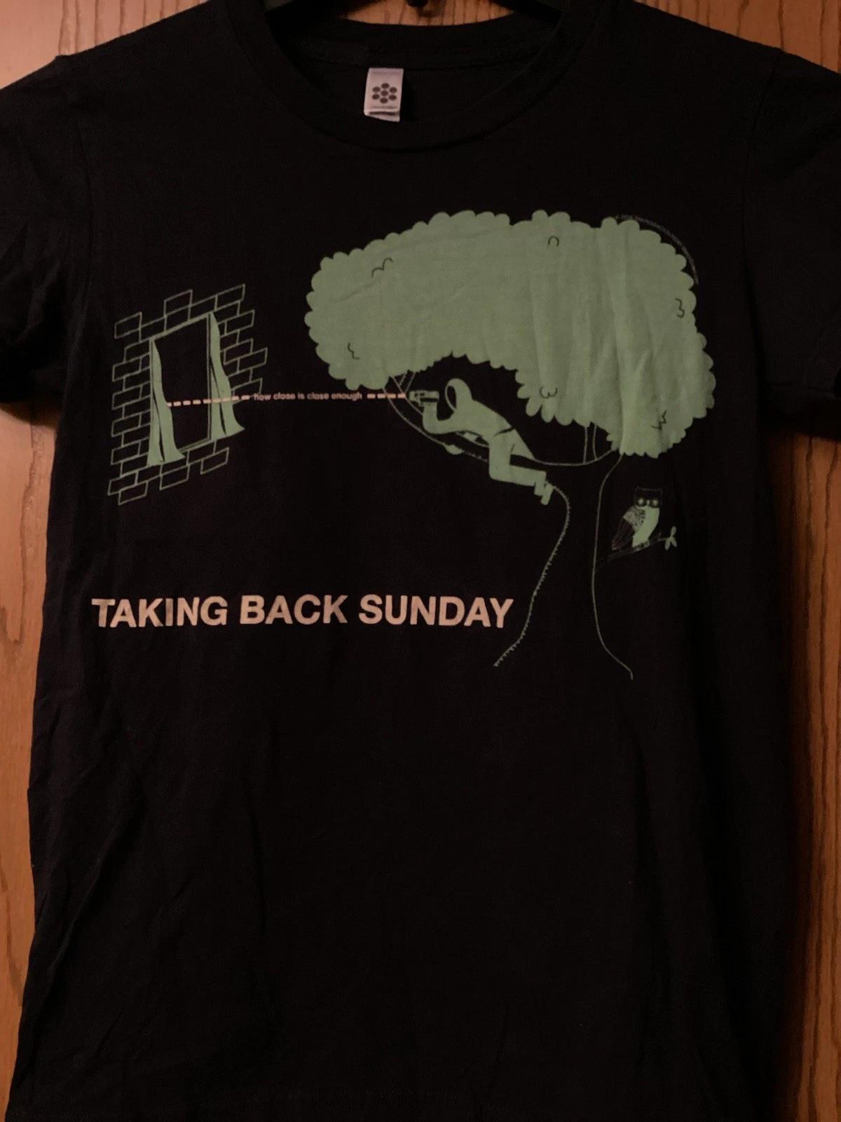 

Taking Back Sunday - “How Close Is Close Enough” - Blue Shirt - Girls - L 2XL