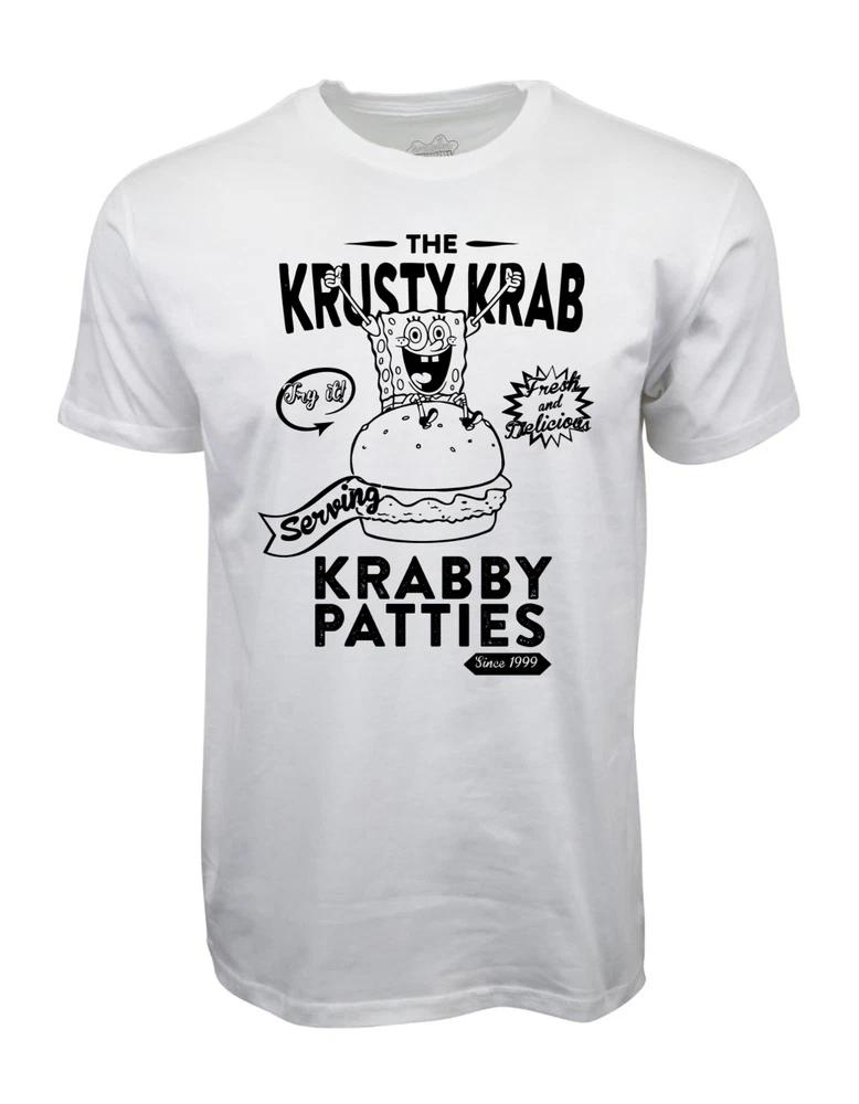 Sponge bob krabby patty graphic t shirt M