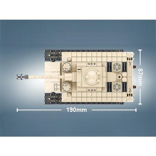 AFM VK 1602 Leopard Light Reconnaissance Tank 458 Blocks