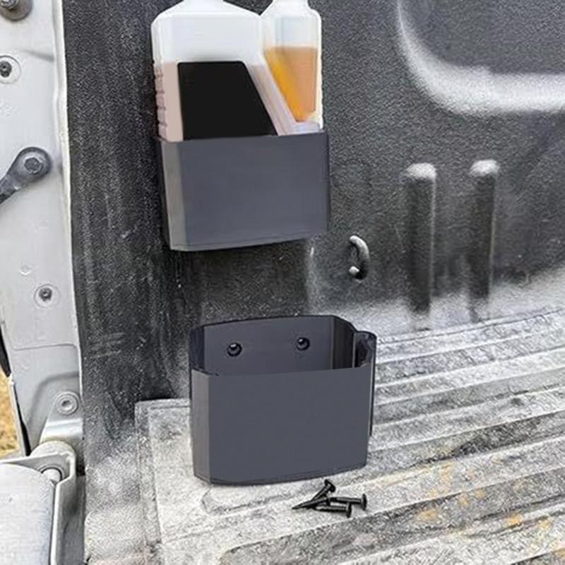 Heavy Duty ABS Magnetic Diesels Additive Bottle Organizers With Secure Mounting Truck Bed Accessory Storage Solution