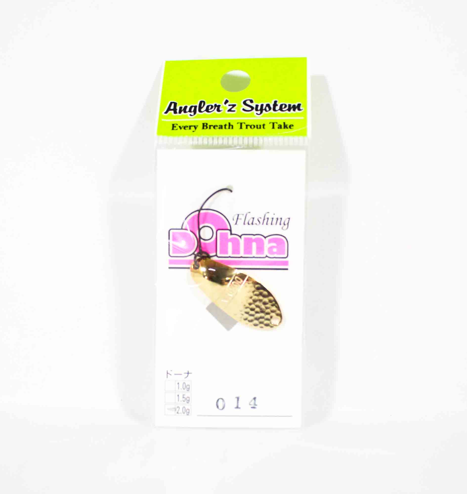 

Anglers System Antem Dohna 2,0 грамма Тонущая приманка для блесны 014 (4589)