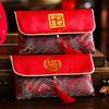 Multiple Patterns New Year's Blessing Bag Tassel Design Brocade Red Envelope  Party Gifts