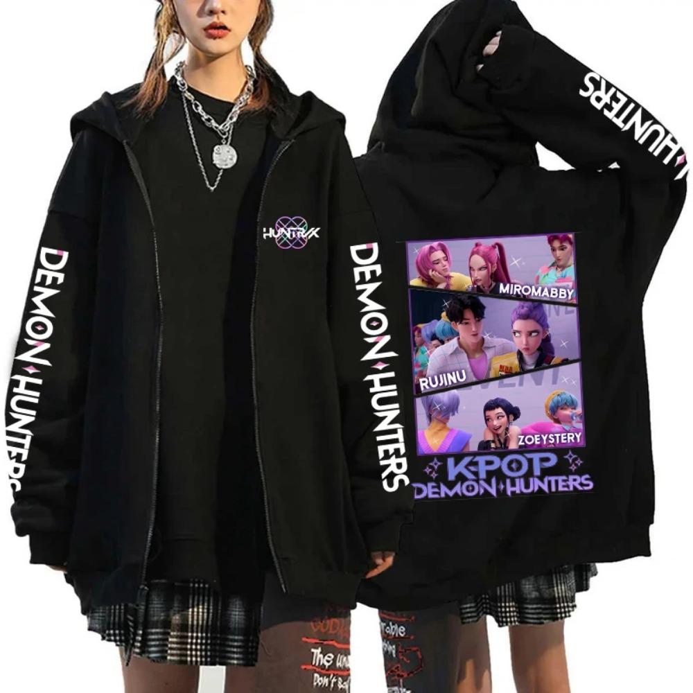 

Printed Zipper Hoodie Women s Casual Harajuku Ceremony Hoodie Autumn/Winter Long Sleeve Wool Sweatshirt XXXL