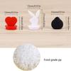 Disposable Coffee Cup Lids Stoppers Injection Caps Heart-Shaped Circle Plug Takeaway Packing Milk Tea Cups Leak Proof Plug