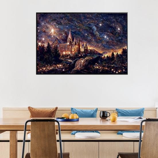 

Набор для алмазного искусства «сделай сам», улучшение координации рук и глаз, простое управление, снятие стресса с рамкой, набор для вышивки мозаикой