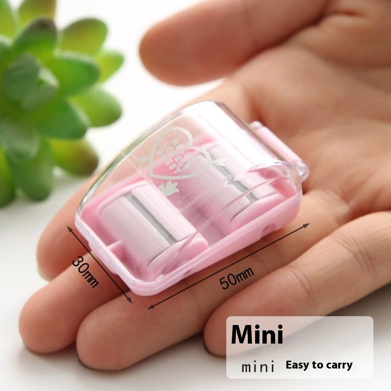 1 Piece Cute Eraser Manual Desktop Sweeper Mini Eraser Crumb Collectors Portable Desktop Vacuum Cleaner Students Gif