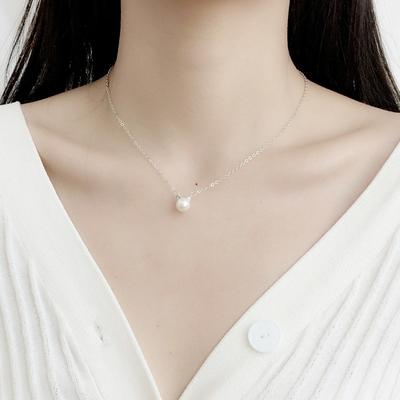 Halskette Weiblich Süßes Kätzchen Perle Niedliche Katzenohren Katzen Schlüsselbeinkette Trend Accessoires Anhänger