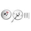 Keyless Latch Lock Stainless Steel Indicating Door Lock Durable Privacy Door Lock  Restroom