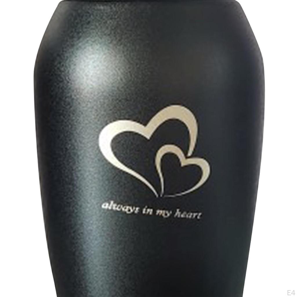 Elegant Stainless Steel Pet Cremation Urn for Beloved Pets