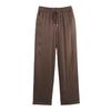 TAOP&ZA Spring/Summer Women's Striped Silk Satin Shirt and Casual Pants Set