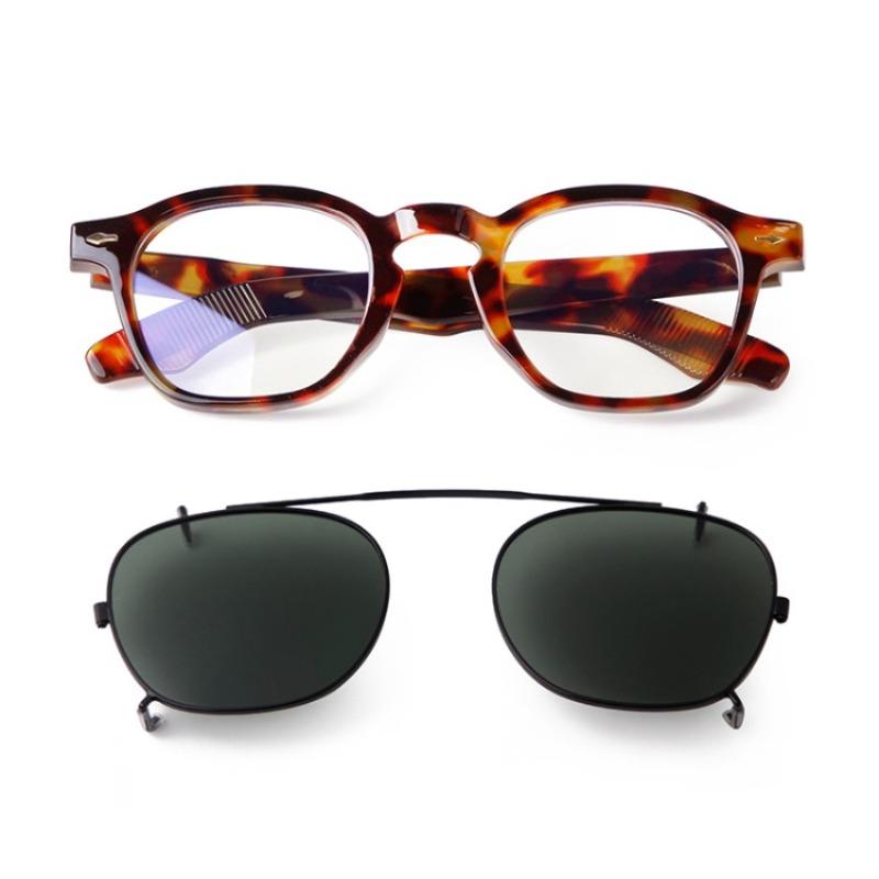 Vintage Nýt Steampunk Klipové Sluneční Brýle Dámské Pánské Klasické Čtvercové Odnímatelné Sklopné Polarizační Čočky Sluneční Brýle UV400