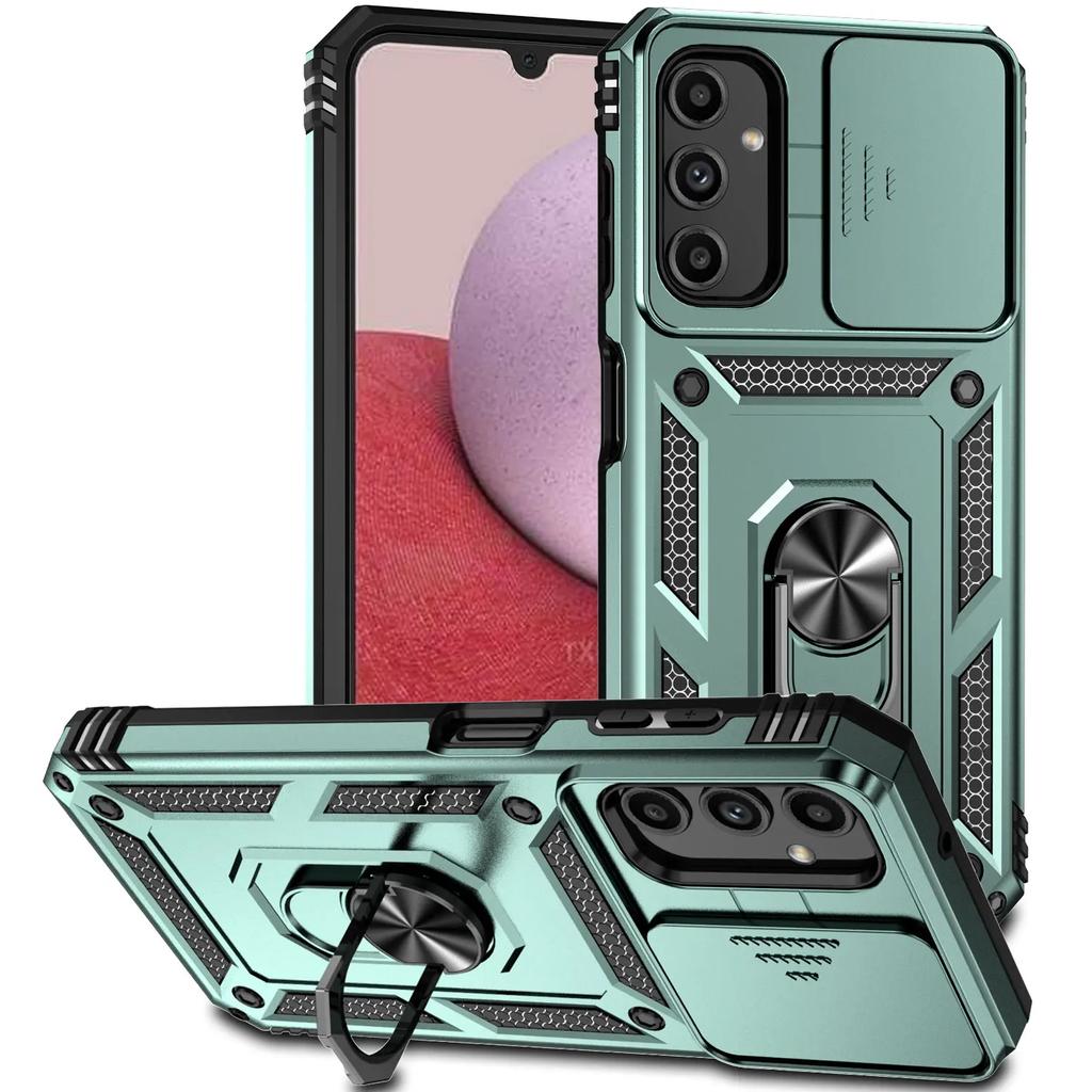 Ringhalter-Hülle für Samsung Galaxy A12 M13 A14 A21S A22 A23 A24 A32 A33 A52 A53 A54 A72 A73 A03 CORE Airbags Stoßfeste Schale Armor Cover