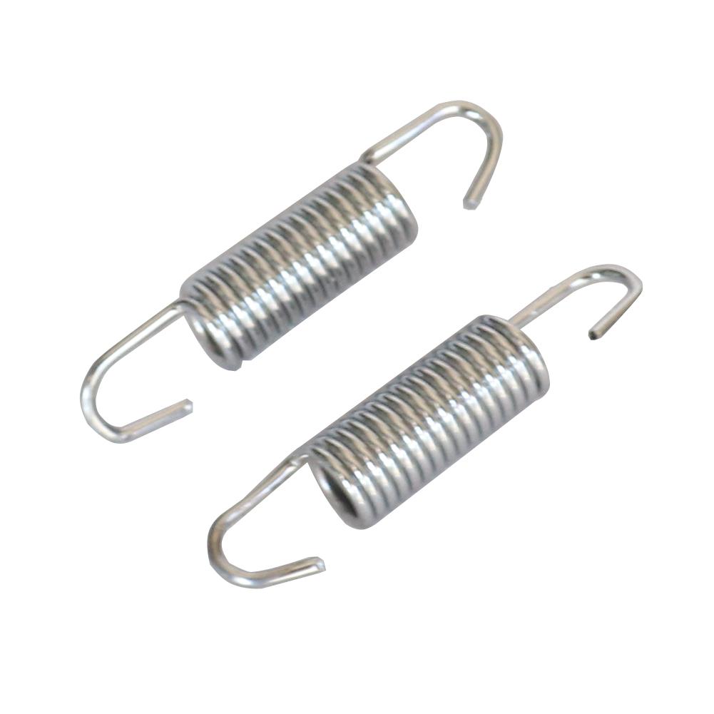 Ganci a Molla in Acciaio Inossidabile per Moto Aggancio Accessori Motore Molla di Tiraggio Scarico Modificato Moto Lamella