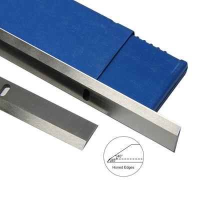 2-elementowe ostrza do strugarki HSS z pojedynczą krawędzią, 319x18,2x3,2mm do JET JWP-12, Ryobi AP13 i kompatybilnych modeli (Trwały, Precyzyjny)