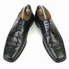 Russell & Bromley Leder McKay Methode U-Spitze Business Schuhe Größe 26.0 Schwarz(GEBRAUCHT)