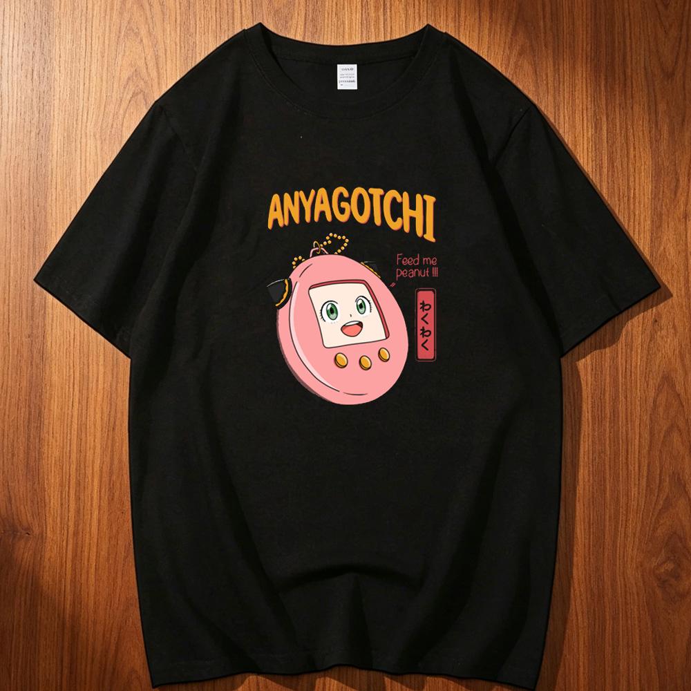 Spy X Family Cotton Tshirt Teen Anime Digital Grunge Classic Y2k Aesthetic T Shirt Hip Hop Graphic Harajuku Aesthetic Anime