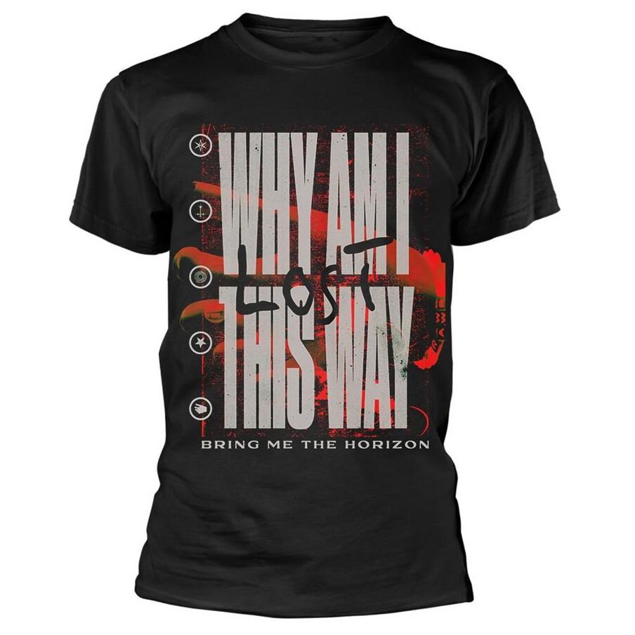 Bring Me The Horizon Why Shirt S-XXL Tshirt Official Rock Band T-Shirt XXXXL