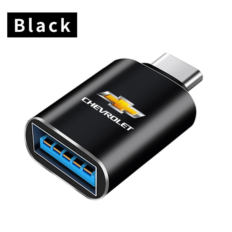 1pcs Car Type-C To USB 3.0 Interface Mini Converter Charging For Chevrolet Colorado
