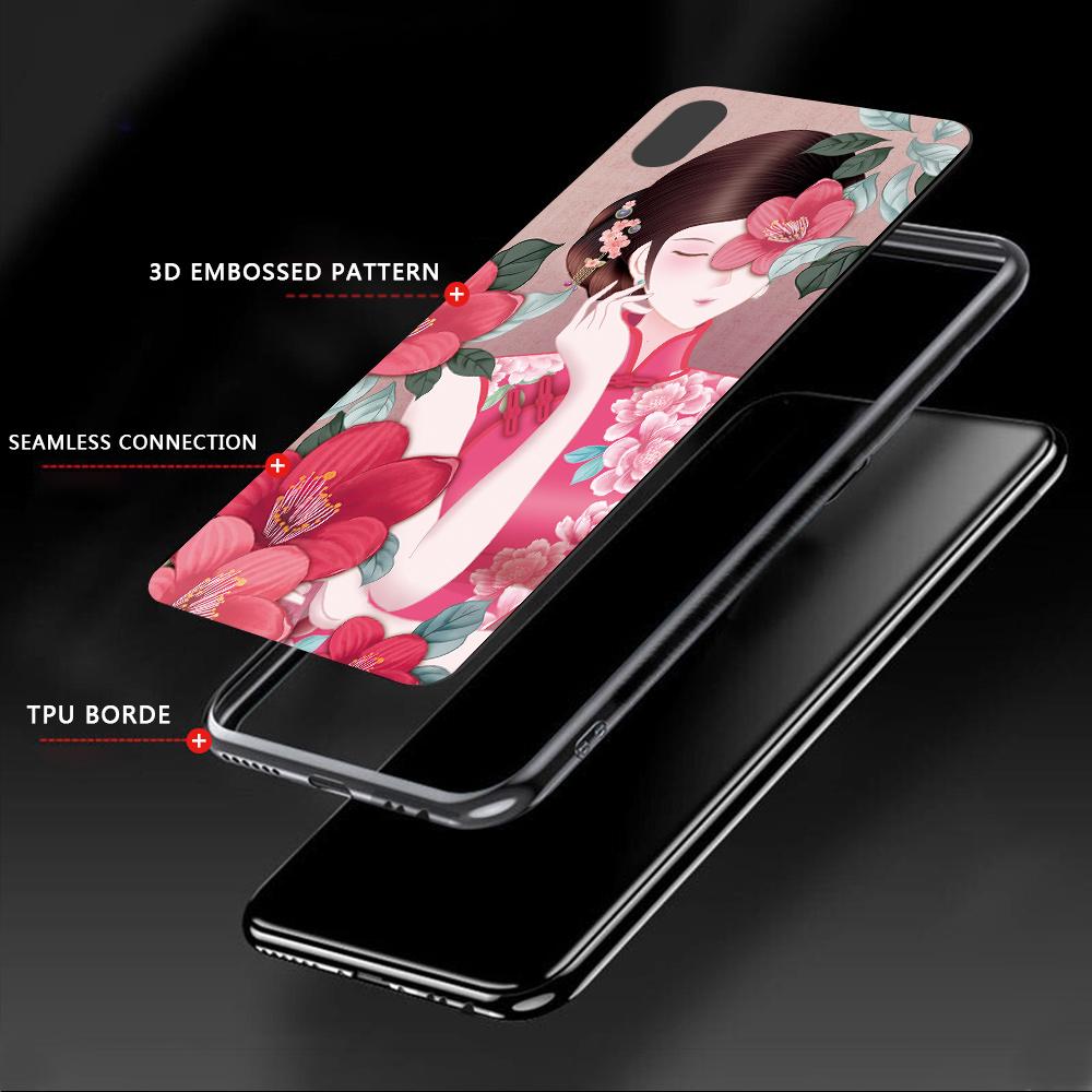 Malowany wzór etui na telefon, odporny na wstrząsy miękki silikonowy futerał ochronny na telefon TPU do etui Samsung