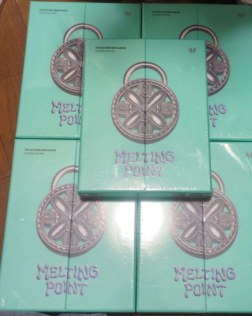 

[USED] 5 pieces ZEROBASEONE / MELTING POINT