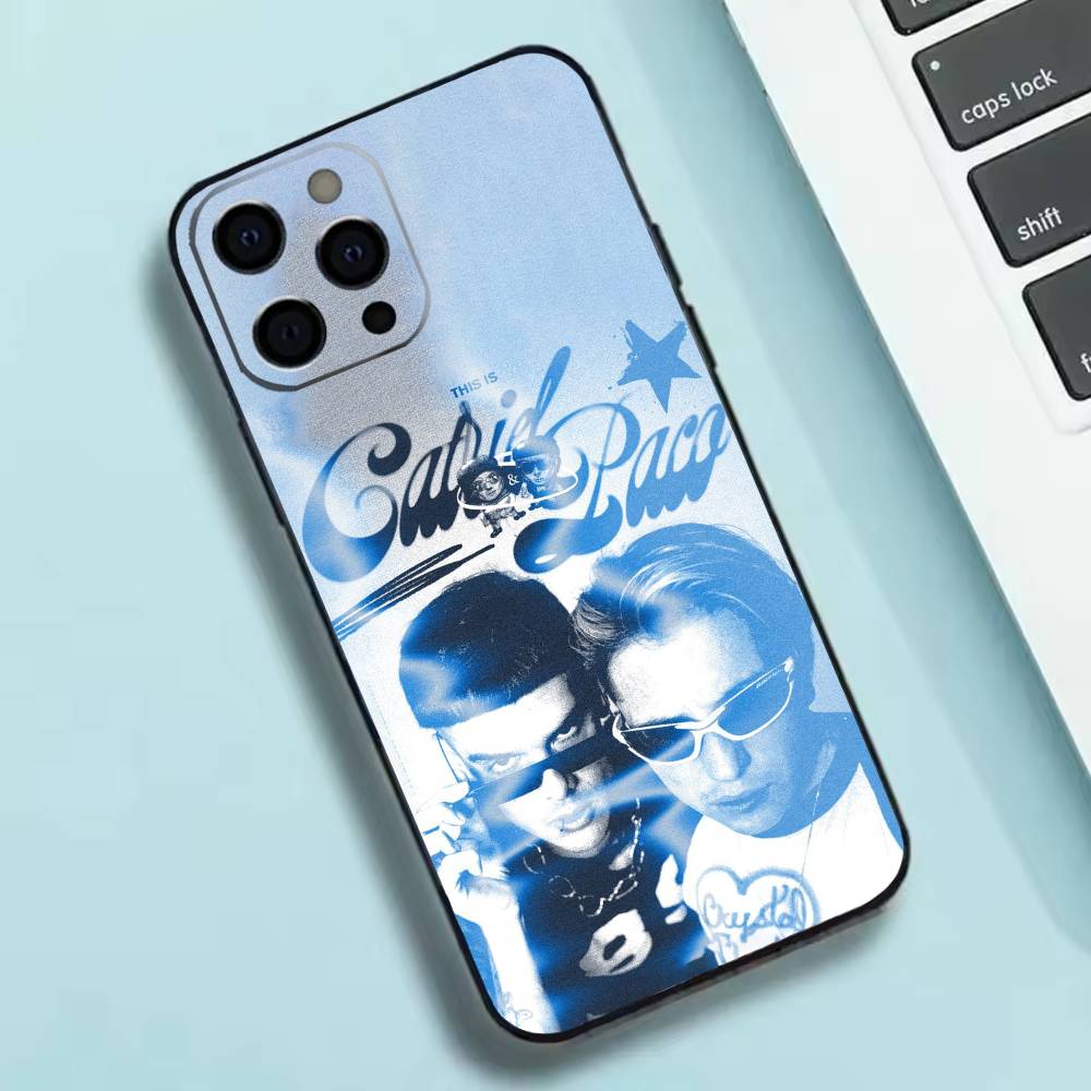 

Paco Amoroso Ca7riel Phone Case Silicone Soft For IPhone 17 16 15 14 13 12 11 X XR Plus Pro Max Plus iPhone15plus