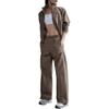 Nike Pantaloni Casual da Donna Marrone FQ3589-233