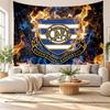 Queens Park Rangers Football Wall Tapestry, Soft Fabric Wall Hanging, Decorative Backdrop For Bedroom Home Wall Art