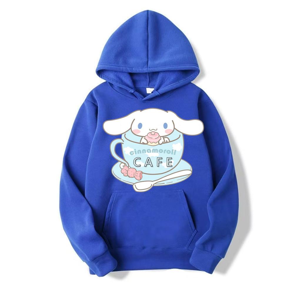 2025 Cinnamoroll My Melody Hoodies for Boys Girls Kids Sanrio Kawaii Woman and Men Casual Japanese Style Tops for Autumn Winter