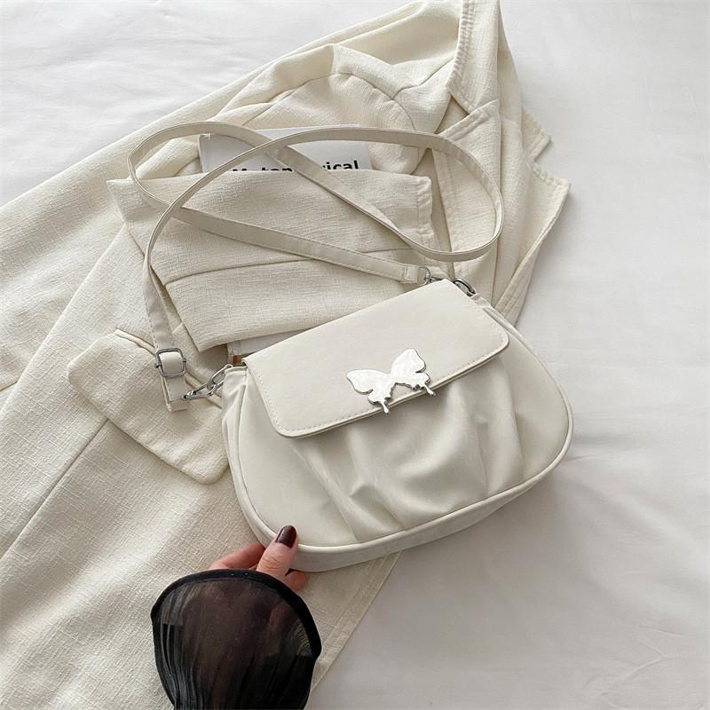 Elegant Butterfly Casual Shoulder Bag With Fashionable Aesthetic For Women In Four Colors