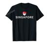 Men Women T Shirt More Design Singaporean Flag Singapore Lions Love Gift TShirt Tops 100 Cotton  Tees